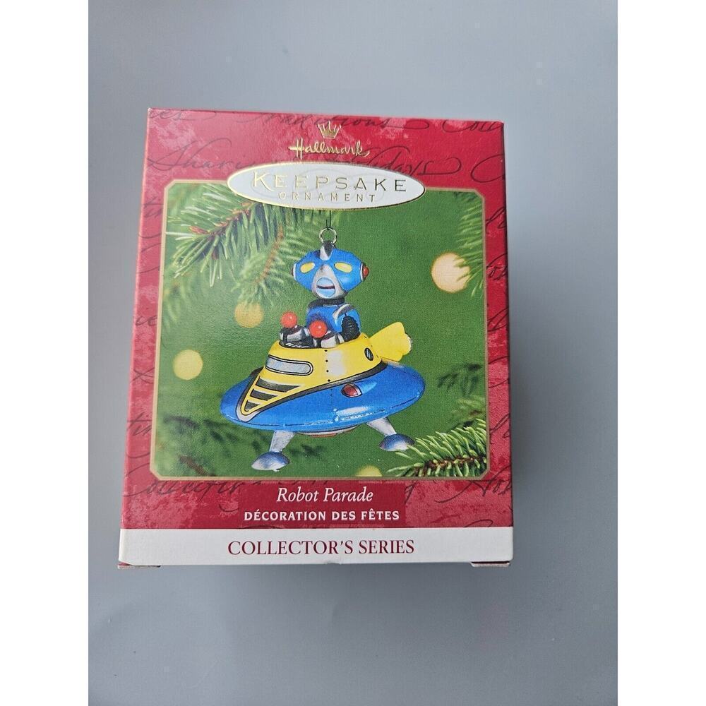 Vintage 2001 Hallmark Keepsake Ornament - Robot Parade 2nd in the Series